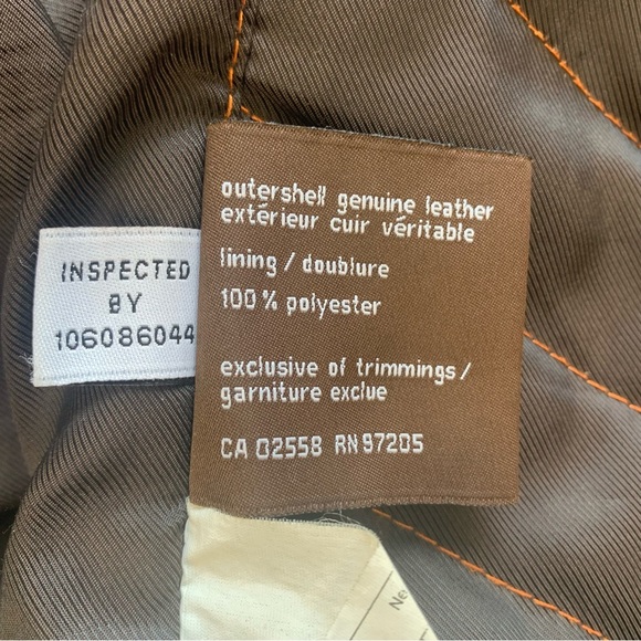 Y2K Brown Danier Leather Jacket - Picture 13 of 15